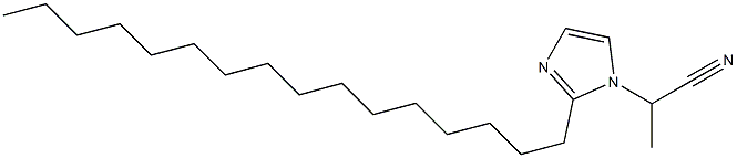 1-(1-Cyanoethyl)-2-hexadecyl-1H-imidazole