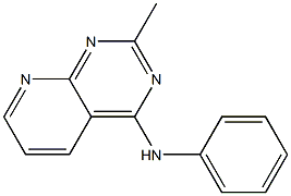 2-Methyl-4-(phenylamino)pyrido[2,3-d]pyrimidine Structure