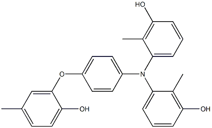 N,N-Bis(3-hydroxy-2-methylphenyl)-4-(2-hydroxy-5-methylphenoxy)benzenamine