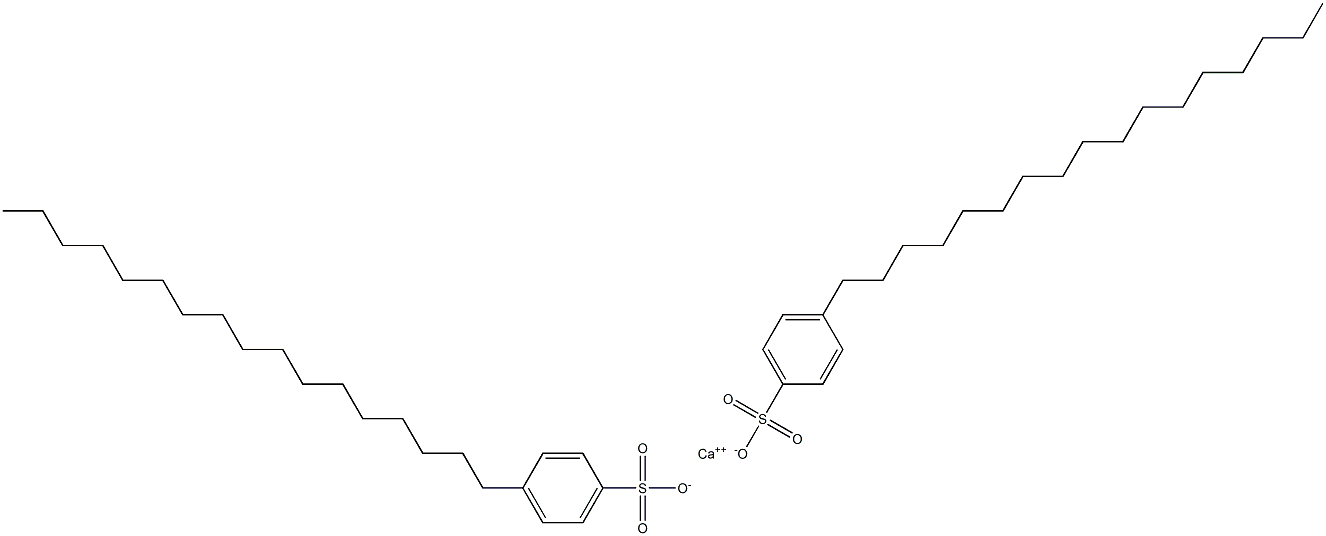 Bis(4-heptadecylbenzenesulfonic acid)calcium salt Structure