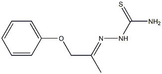 1-(1-Phenoxypropan-2-ylidene)thiosemicarbazide