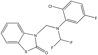 3-[(2-Chloro-5-trifluoromethylphenylamino)methyl]benzothiazol-2(3H)-one