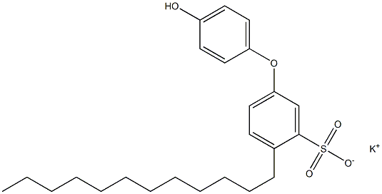 4'-Hydroxy-4-dodecyl[oxybisbenzene]-3-sulfonic acid potassium salt