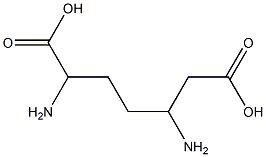 2,5-Diaminopimelic acid,,结构式