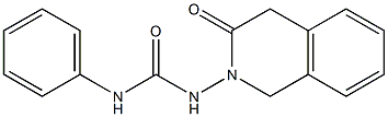 1-[3,4-Dihydro-3-oxoisoquinolin-2(1H)-yl]-3-phenylurea Struktur