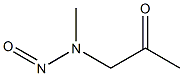 1-(N-Methyl-N-nitrosoamino)-2-propanone Struktur