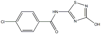 N-(3-Hydroxy-1,2,4-thiadiazol-5-yl)-4-chlorobenzamide|