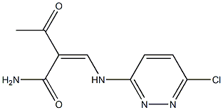  3-Oxo-2-[(Z)-(6-chloropyridazin-3-yl)aminomethylene]butanamide