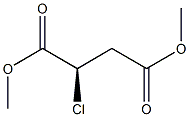 [R,(+)]-Chlorosuccinic acid dimethyl ester Struktur