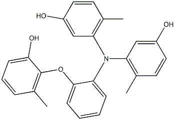 N,N-Bis(3-hydroxy-6-methylphenyl)-2-(2-hydroxy-6-methylphenoxy)benzenamine