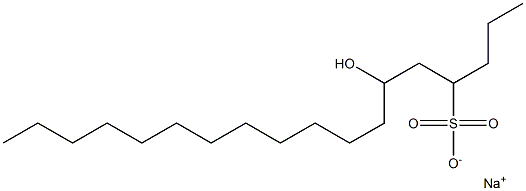  6-Hydroxyoctadecane-4-sulfonic acid sodium salt