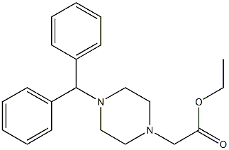 4-(Diphenylmethyl)piperazine-1-acetic acid ethyl ester