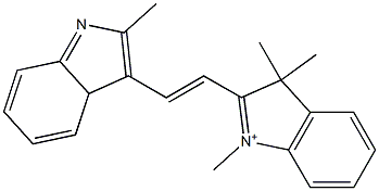 1,3,3-Trimethyl-2-[2-(2-methyl-3aH-indol-3-yl)vinyl]-3H-indolium