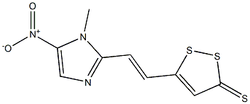 5-[2-(1-Methyl-5-nitro-1H-imidazol-2-yl)ethenyl]-3H-1,2-dithiol-3-thione