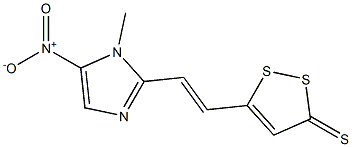  5-[2-(1-Methyl-5-nitro-1H-imidazol-2-yl)ethenyl]-3H-1,2-dithiol-3-thione