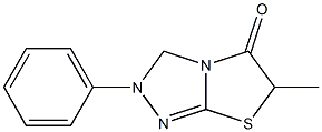 2,3-Dihydro-2-phenyl-6-methylthiazolo[2,3-c][1,2,4]triazol-5(6H)-one