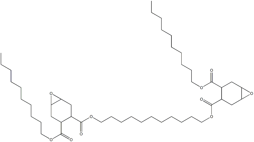Bis[2-(decyloxycarbonyl)-4,5-epoxy-1-cyclohexanecarboxylic acid]1,11-undecanediyl ester