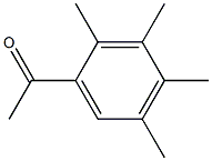 2',3',4',5'-Tetramethylacetophenone,,结构式