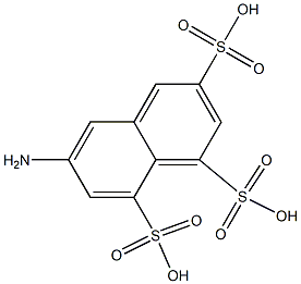 6-Amino-1,3,8-naphthalenetrisulfonic acid Structure