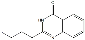 2-Butyl-3,4-dihydroquinazoline-4-one,,结构式