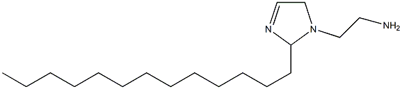 2,5-Dihydro-2-tridecyl-1H-imidazole-1-ethanamine,,结构式