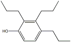 2,3,4-Tripropylphenol Structure