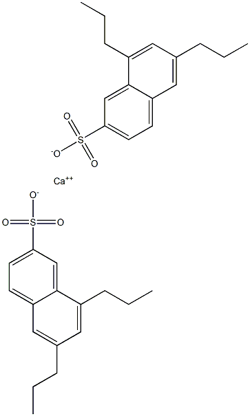 Bis(6,8-dipropyl-2-naphthalenesulfonic acid)calcium salt