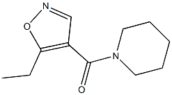 4-(Piperidinocarbonyl)-5-ethylisoxazole