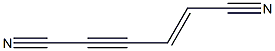 1-Buten-3-yne-1,4-dicarbonitrile 结构式