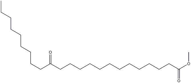 14-Oxotricosanoic acid methyl ester Struktur