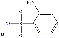 2-Aminobenzenesulfonic acid lithium salt Struktur