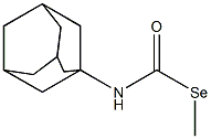 (Adamantan-1-yl)selenocarbamic acid Se-methyl ester