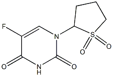 2-(5-Fluorouracil-1-yl)tetrahydrothiophene-1,1-dioxide|
