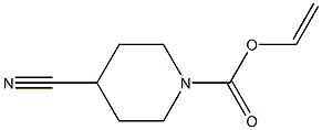 4-Cyanopiperidine-1-carboxylic acid vinyl ester
