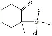 2-[(Trichlorostannyl)(2H2)methyl]cyclohexan-1-one