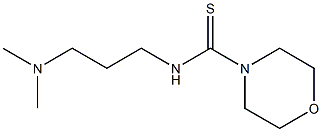 N-[3-(Dimethylamino)propyl]morpholine-4-carbothioamide 结构式