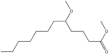 5-Heptyl-6-oxoenanthic acid methyl ester 结构式