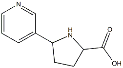 5-(3-Pyridyl)pyrrolidine-2-carboxylic acid|