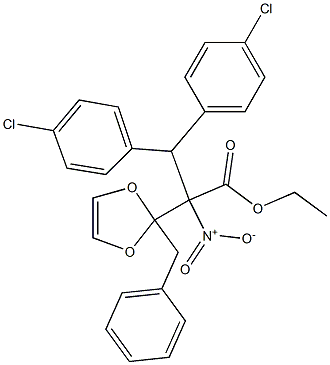 2-Benzyl-1,3-dioxole-2-propanoic acid ethyl ester Structure