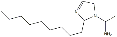 1-(1-Aminoethyl)-2-nonyl-3-imidazoline,,结构式