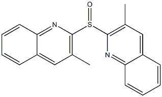 Methyl(quinolin-2-yl) sulfoxide