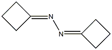 1,2-Dicyclobutylidenehydrazine Struktur