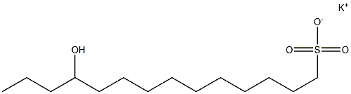  11-Hydroxytetradecane-1-sulfonic acid potassium salt