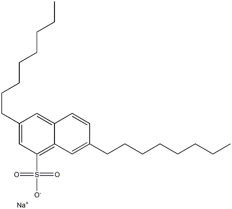 3,7-Dioctyl-1-naphthalenesulfonic acid sodium salt