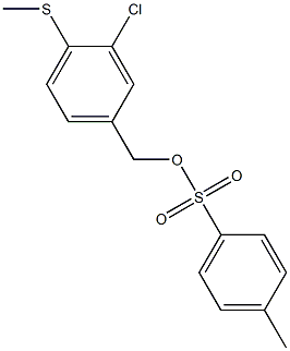 4-Methylbenzenesulfonic acid 3-chloro-4-methylthiobenzyl ester