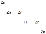 Titanium pentazinc Struktur