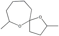 2,7-Dimethyl-1,6-dioxaspiro[4.6]undecane,,结构式