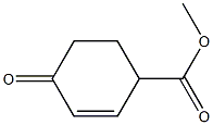 4-Oxo-2-cyclohexene-1-carboxylic acid methyl ester 结构式