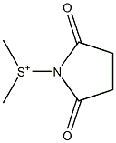 Dimethyl(2,5-dioxopyrrolidin-1-yl)sulfonium,,结构式