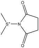 Dimethyl(2,5-dioxopyrrolidin-1-yl)sulfonium Structure